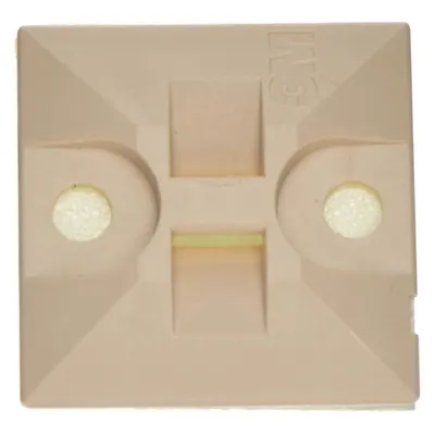 3M CTB1X1BGA-C Adhesive Mount Cable Tie Base - Adhesive Mount Cable Tie Bases