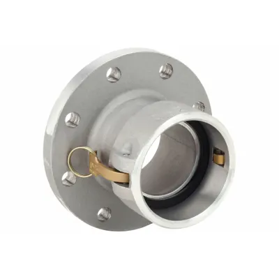 DIXON VALVE & COUPLING Cam and Groove Coupling: 2 in Coupling Size, 250 psi Max. Working Pressure @ 70 F - Type DL Aluminum Cam & Groove Fittings