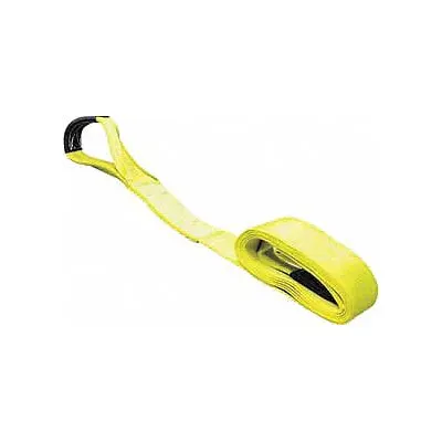 LIFT-ALL RS1812NGX20 Recovery Strap, 20 ft x 12 in, Yellow - Recovery Straps