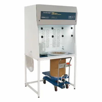 AIRCLEAN SYSTEMS Bulk Handling Enclosure: PowderSafe, 48 in Overall Wd, 54 in Overall Ht - Balance, Bulk Powder, & Equipment Enclosures