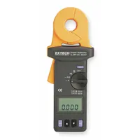 EXTECH Clamp On Earth Resistance Tester: 0.03 ohm to 1,500 ohm, CAT II 600V/CAT III 300V, Digital (MPN 382357)