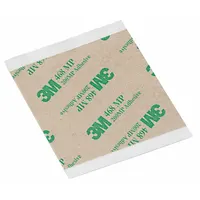 3M Transfer Tape: Square, 12 in Wd, 12 in Lg, 5.2 mil Thick, Polycoated Kraft Paper, Acrylic, 12 PK (MPN 12SQ-12-468MP)