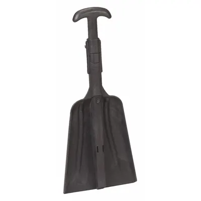 VIKAN Industrial Shovel: Square Point, 3 Ribs, Plastic, #3 Blade Size, 10 1/8 in Blade Wd - All-Plastic Industrial Shovels