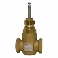 Hydronic Globe Valve: 2-Way, 25 CV Flow, 1 1/2 in Female NPT, Bronze Body, Stainless Steel Stem, NO (MPN 599-03061)