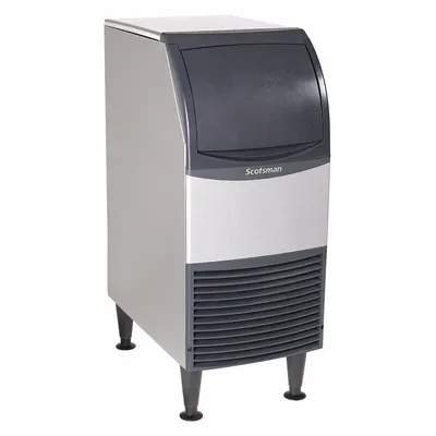 SCOTSMAN Ice Machine: Dice, 80 lb Ice per Day, Air Cooled, 38 in Ht, 15 in Wd - Undercounter Ice Machines