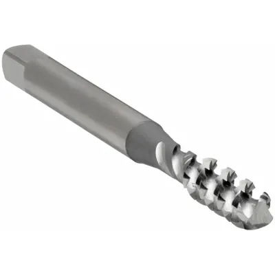 OSG Spiral Flute Tap: #12-24 UNC, H3 / 2B-3B, 3 Flute, Bottoming Chamfer - General Purpose Spiral-Flute Taps