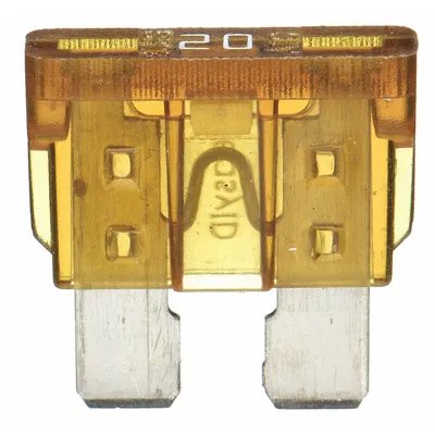 BUSSMANN Automotive Fuse: ATC Series, Fast-Acting, 20 A, 32 V DC, Indicating - Fast-Acting Fuses