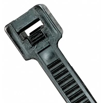 OEM Cable Tie: 6 in Nominal Lg, 1 1/2 in Nominal Max. Bundle Dia., 0.14 in Wd - All Purpose Nylon Cable Ties