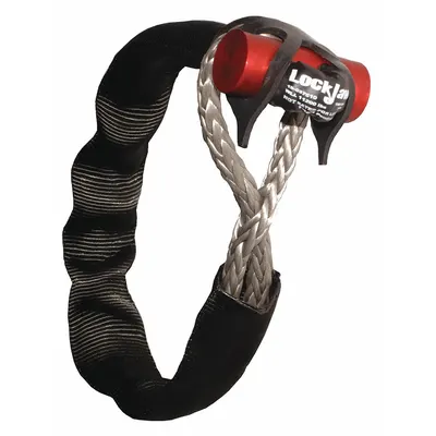 LOCKJAW Soft Shackle: 11,200 lb Working Load Limit, 33,600 lbf Breaking Strength - Load-Securing Synthetic Shackles