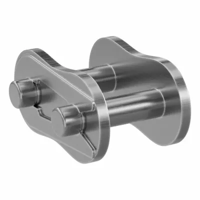 TSUBAKI Connecting Link: For Stainless Steel Roller Chains, 40, Single Strand, 1/2 in Pitch - Connecting Links for ANSI Standard Chains