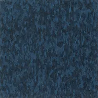 ARMSTRONG FLOORING Vinyl Floor Tiles: Go Blue, Std Excelon Imperial Texture, 12 in Tile Wd, Smooth (MPN 57531031)