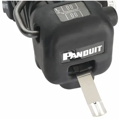 PANDUIT Embosser Label Tape: 1/2 in x 21 ft, Silver, 316 Stainless Steel, MEHT187 - Panduit Label Rolls