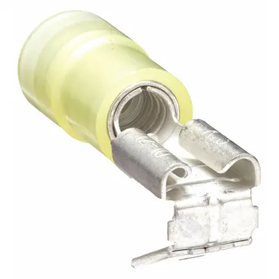 OEM Wire Disconnect: Yellow, Nylon, Partial Coverage - Partially Insulated Piggyback Disconnects