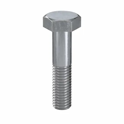 LINDSTROM Hex Head Cap Screw: Steel, Class 8.8, Zinc Plated, M10, Metric, 45 mm lg - Class 8.8 Steel Hex Head Cap Screws