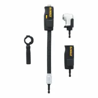 DEWALT Right Angle Attachment: Cordless Drills Compatible, 8 in Overall Lg, DWAFEMRASET