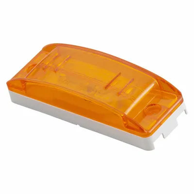 GROTE Clearance Marker Lamp: Clearance Light, Incandescent, Rectangular, Amber - Clearance Lights