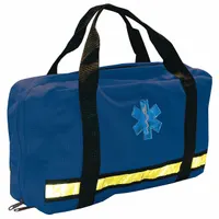 EMI Response Bag: 16 in L x 9 1/2 in W x 7 in D, Cordura, Blue, 11-20 in/21-30 in, 0-10 in/30+ in (MPN 846)