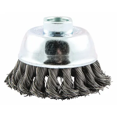 OEM Cup Brush: Twisted Steel - Heavy-Cleaning Brushes for Contoured Carbon Steel Surfaces