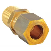 LEGRIS Compression Fitting Adapter: 8 mm OD x 3/8 in Pipe Fitting Size, Compression x MBSPT, 10 PK (MPN 0105 08 17)