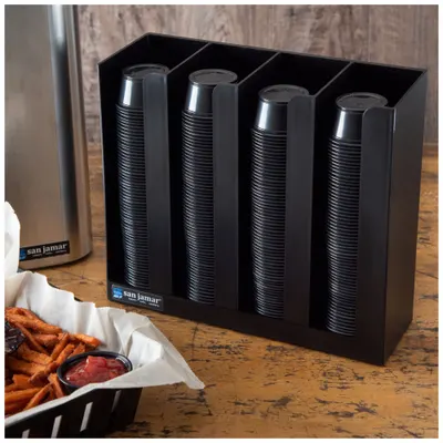OEM Portion Cup and Lid Organizer: Wall-Mount - Disposable Portion Cup Dispensers