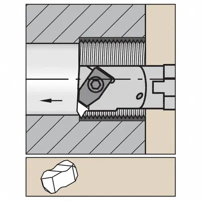 WIDIA Indexable Thread Turning Tool Holder (MPN 3632120) - Machining