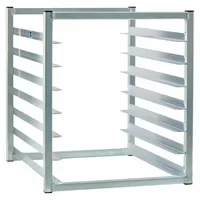 NEW AGE INDUSTRIAL Insert Rack: 7 Slots, 3 in Betw Shelves, 20 3/8 in Wd, 23 in Ht, 24 in Dp, 1610