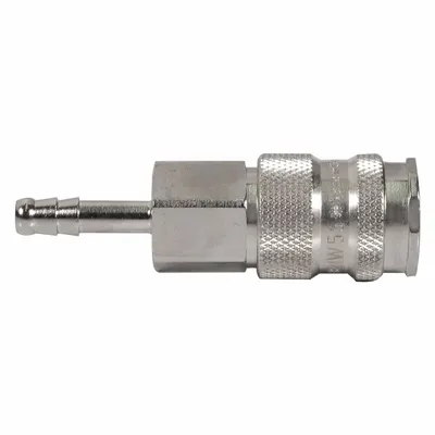 PARKER Quick Connect Socket: 1/4 in Body Size, 1/4 in Hose Fitting Size, Ball - Industrial Interchange Brass Quick-Connect Air Coupling Bodies