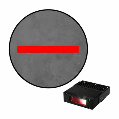 VISUAL WORKPLACE Single LED Dock Line Projector: Single LED Dock Line Projector - Dock Safety LED Line Projectors