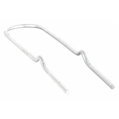 RAIN BIRD Tubing Stake: Stakes, 1/2 in or 1/4 in Drip Irrigation Tubing, Steel, Grey - Mounting Equipment, Risers & Stakes