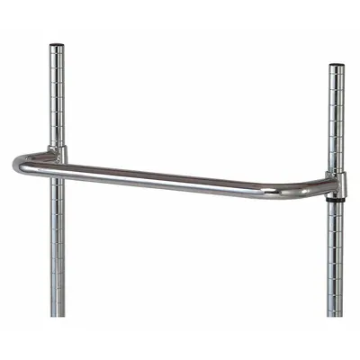 QUANTUM STORAGE SYSTEMS Shelf Push Handle: 36 in x 1 in x 1 in - Push Handles for Wire Shelving
