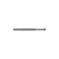 INSIZE Pin Styli: CMM Pin Stylus, Ball, Straight Pin, 0.031 in Ruby Ball Tip, 1 mm Stem Thread Size (MPN ISQ-01-0008-016TR)