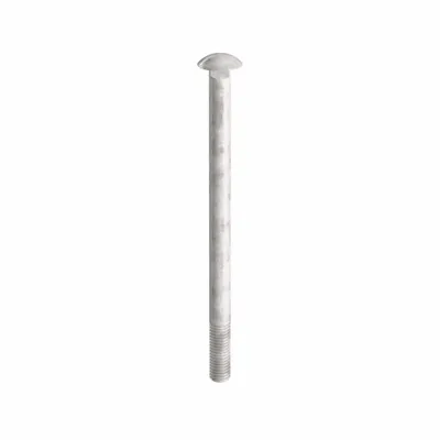 USA INDUSTRIALS Grade 2 Steel Square Neck Carriage Bolt, 1/2"-13 x 8 in, 5-Pack - Grade 2 Steel Square Neck Carriage Bolts
