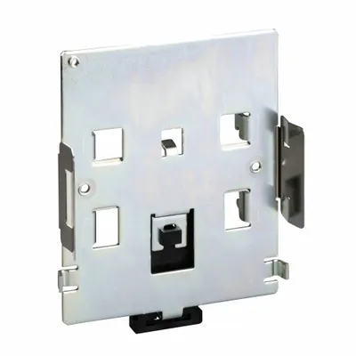 SCHNEIDER Mounting Plate: VW3A9805, DIN Rail Kit Lock/DIN Rail Kit Spring - Schneider Soft Start Accessories