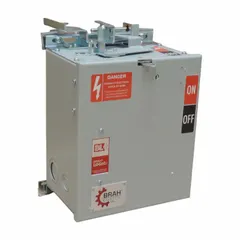 This fusible bus plug is a replacement for obsolete Eaton Cutler-Hammer P3F362JN, P3F362N, and P3F362RN units. It features a B3F breaker type and R fuse class, rated for 600V. Compatible with Eaton POW-R-WAY III busway, it provides branch circuit protection in industrial power distribution systems. Weather stripping is not included.