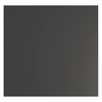 ASI GLOBAL PARTITIONS Partition Panel: Phenolic, Matte, Black, 58 in Ht, 60 in Wd - Panels & Panel Posts for Bathroom Partitions
