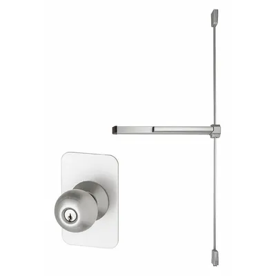 VON DUPRIN Exit Device: 3 ft Max Door Wd - Rim Push Bars