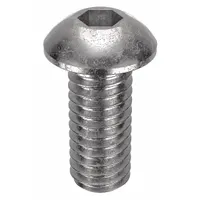 Socket Head Cap Screw: 5/16"-18 Thread Size, 3/4 in Lg, Button, NL-19, Stainless Steel, 18-8, 25 PK (MPN FBBHSCAPS5161834P25)