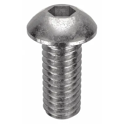 FOREVERBOLT Socket Head Cap Screw: 5/16"-18 Thread Size, 3/4 in Lg, Button, NL-19, Stainless Steel - Button Head Socket Cap Screws