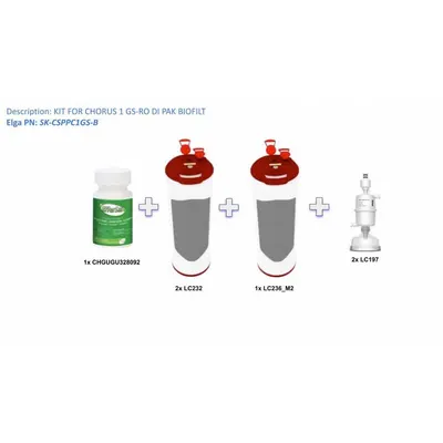 ELGA Chorus 1 General Science CSP Kit: SK-CSPPC1GS-B - Water Purification Replacement Parts, Filters, Stands & Switches