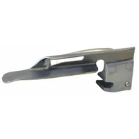 MEDSOURCE Laryngoscope Blade: Miller, 1 Blade Size, Fiber Optic, 4 1/8 in Overall Lg (MPN MS-46221)