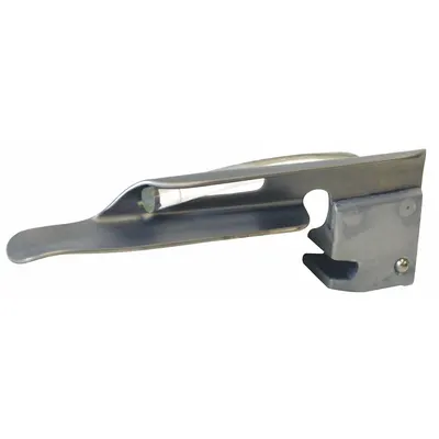 MEDSOURCE Laryngoscope Blade: Miller, 1 Blade Size, Fiber Optic - Laryngoscope Blades