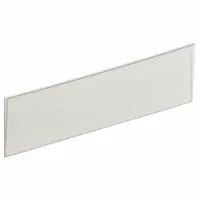 BIN BUDDY Label Holder: 3 in x 1 in, Clear, Slide-In, 25 Label Holders, Self-Adhesive, Smooth, 25 PK (MPN BB-13)