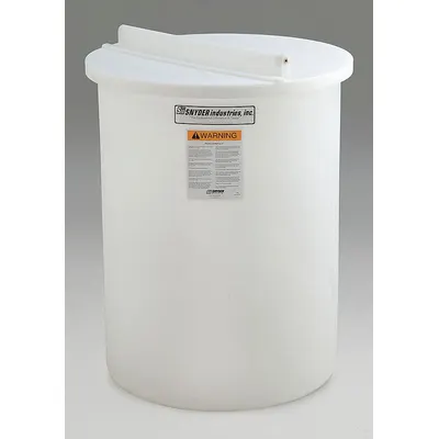 SNYDER INDUSTRIES Storage Tank: Single Wall, Vertical, 90 gal, Open Top, 3/16 in Wall Thick - Vertical Liquid Storage Tanks