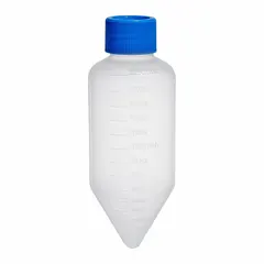 Approved Vendor Polypropylene Centrifuge Tube, 250 mL, Conical Bottom, Natural, with Attached Screw Cap