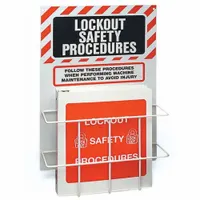 Binder: Binder, 20 in Overall Ht, 14 in Overall Wd, 4 1/2 in Overall Dp, Wall-Mount Mounting (MPN 99289)