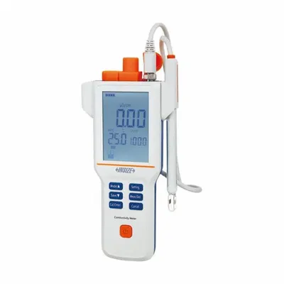 INSIZE Conductivity Meter: Conductivity/Temp/Total Dissolved Solids, ±1.5% FS - Handheld Conductivity Meters