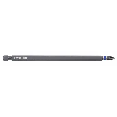 IRWIN Power Bit: Power Bit, Imperial/Metric, PH2 Bit Industry Size, #2 Bit Size - Impact Bits