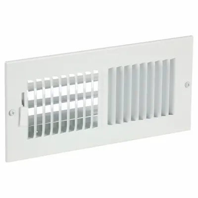 OEM Sidewall/Ceiling Register: Ceiling/Wall, 5 3/4 in H, 11 3/4 in W, Louvered - Sidewall/Ceiling Registers