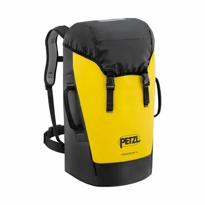 PETZL Durable pack. 45 liters: Black/Yellow - Backpacks