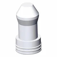 SMC Compression Fitting Nut Insert Bushing: 1/8 in OD Size, Compression, PFA (MPN LQ1-1B03)